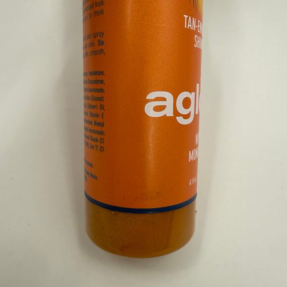 True Blue Spa So Aglow 4oz Tan-Enhancing Shimmer Monoi Used Rare Bath Body Works - Picture 9 of 13